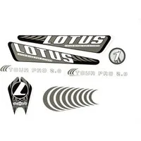 Non-Branded Fahrradrahmen Fahrrad DEKOR Satz Aufkleber Rahmen frame Decal Sticker Lotus Tour