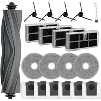 FELIXLEO Gardinenbefestigungen Ersatzteile 20tlg. Zubehör für Dreame X40 Ultra L40 L10s Gen 3 Bürsten Filter, (1-St)