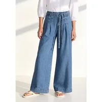 MORE&MORE Regular-fit-Jeans weite, leichte Jeans
