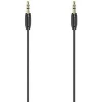 Hama Audio-Kabel,3,5-mm-Klinken-St.-St., Stereo,vergoldet Klinkenkabel 0,5m Audio-Kabel, 3,5-mm-Klinke, (50 cm)