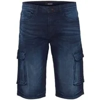 Blend Jeansshorts Moderne Shorts mit Cargotaschen für Herren (1-tlg) BHTWISTER-DenimCargo