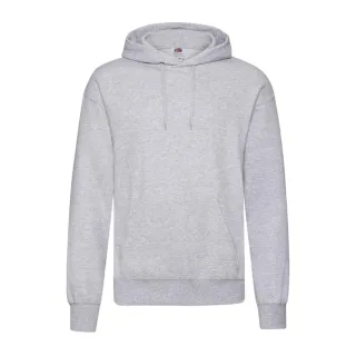 Fruit of the Loom - Kapuzenpullover Leicht für Herren/Damen Unisex (Grau meliert)