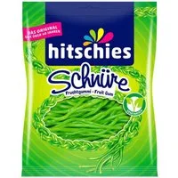 hitschies Süßigkeit, Hitschies Apfel Schnüre Fruchtgummi Schnüre mit Apfelgeschmack 125g