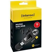 Intenso Intenso MP3 Player Music Walker 16GB Display Batteriebetrieb schwarz MP3-Player