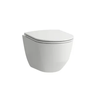 LAUFEN Pro Wand-Tiefspül-WC H8209650000001 weiß, spülrandlos, Ausladung 49cm