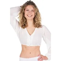 Spieth & Wensky Dirndlbluse Dirndlbluse - EFEU LA - offweiß