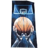 Jerry Fabrics Handtuch Sport Strandtuch Badetuch Basketball Training, Frottee (1-St)