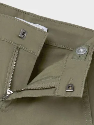 NAME IT - NKFROSE WIDE TWILL CARGO 8108-BA NOOS deep lichen green - Gr. - 134