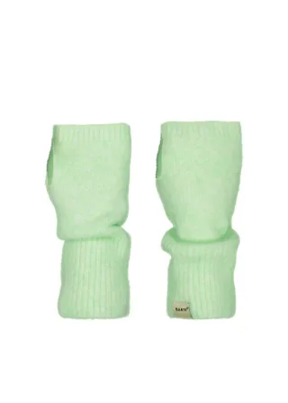 Barts - Fingerlose Fäustlinge in einfarbiger Farbe Silber - Gr. - OS