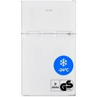 Medion® Kühl-/Gefrierkombination MD37689, 85 cm hoch, 48 cm breit, 85 Liter, 61L Kühlteil, 24L Gefrierteil, freistehend