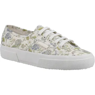Superga 2750 Floral Print Cotton Women's Weiß/Floral Print Turnschuhe