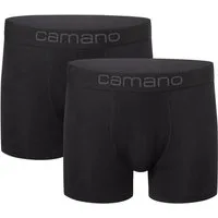Camano Boxershorts comfort (2er Pack) mit elastischem Logobund