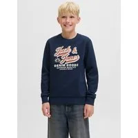 Jack & Jones Junior Sweatshirt JJELOGO SWEAT CREW 2 COL AW25 NOOS JNR