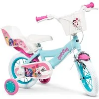 Toimsa Bikes Kinderfahrrad 12 Zoll Kinder Mädchen Fahrrad Kinderrad Rad Bike My Little Pony 1297, 1 Gang, Puppensitz, Korb, Stützräder