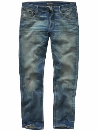 Mey & Edlich Herren Sergio-Jeans Blau 95 % Baumwolle, 4 % Elastomultiester, 1 % Elasthan