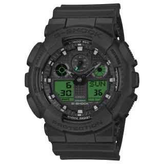 Casio G-shock Schwarz Herren Armbanduhr GA-100BEG-1AER