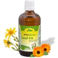cdVet ArthroGreen Lauf-Fit, Ergänzungsfutter für: Pferde, Katzen, Hunde, Optimal bei Arthrose, Spat und Hufrolle und intensiver Beanspruchung