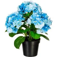 Kunstpflanze Hortensienbusch Hortensie, Creativ green, Höhe 40 cm