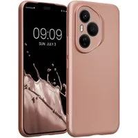 kwmobile Smartphone-Hülle Handyhülle für HONOR 400 Pro Hülle, weiche Silikon Case metallisch schimmernd - Schutzhülle Cover