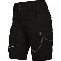 Leibwächter Arbeitsshorts Damen Flex-Line Arbeitsshort mit Reflektoren und femininer Passform (Arbeitskleidung für Handwerk, Garten oder Freizeit, mit Cargotasche) Kurze Stretch Cargoshorts mit elastischem Bund