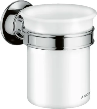 Hansgrohe Zahnglas Axor Montreux chrom mit Halter, 42134000 42134000