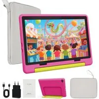 BUFO Android 16 10-Zoll, 24(3+21) GB RAM + 64 GB ROM (TF Expand 1TB) Kinder Tablet (10", 64 GB, Android 16, WiFi 6, Android 16, HD IPS 1280x800, 6000mAh, für Spiel und Lernen)