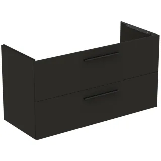 Ideal Standard MWT-Unterschrank i.life B 2 Auszüge Siphon re. 1200x505x630mm CarbongrauMatt, T5587NV T5587NV