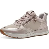 Tamaris Keilsneaker, Freizeitschuh, Halbschuh, in schmaler Form, vegane Verarbeitung