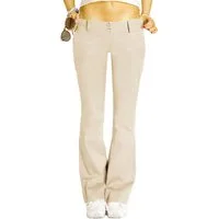 be styled Chinohose Stoffhose, Chino, Bootcut Hüfthose mit Stretch - Damen - h17a-A