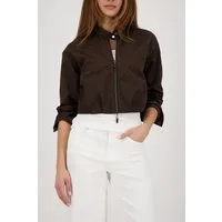 Monari Blouson Jacke Nylon Regular fit mit Stehkragen