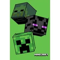 Wohndecke Fleece-Decke 100x150 cm Kuscheldecke aus 100 % Polyester, Minecraft
