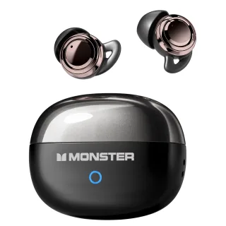 MONSTER Airstar A08 Headset Wireless bluetooth 6.0 Earphone ENC Noise Cancelling Ohm Acoustic Unit Hi-Res Audio 38ms Low