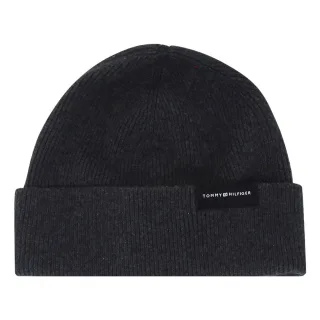 Tommy Hilfiger - Anthrazitgraue Beanie-mütze