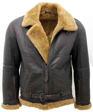 Fliegerjacke aus Schafsleder – Skyfair