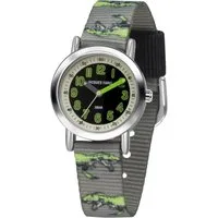 Jacques Farel Quarzuhr KPS Kinderuhr Dino, analog deutlich Geschenkidee Junge Ø 28 mm