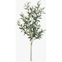 Kunstzweig Deko Zweig Olive LORRIS, grün, 110cm Olivenbaum, artplants, Höhe 110.0 cm