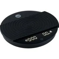 Präzisions-Küchenwaage UNI schwarz, bis 2 kg, Timer, USB-C