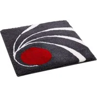 Colani Badematte Colani 18, Höhe 24 mm, rutschhemmend beschichtet, fußbodenheizungsgeeignet, Kunstfaser, quadratisch