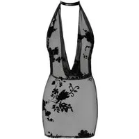 Noir Handmade Minikleid Minikleid in schwarz - S