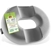 feela Sitzkissen Orthopädischer Sitzring – entlastet Steißbein & Becken beim Sitzen, Ideal nach OP, Schwangerschaft & bei Hämorrhoiden – mehr Komfort