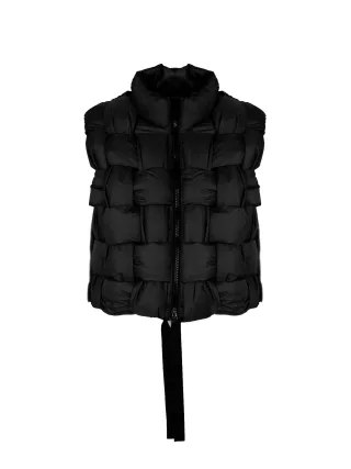 La Haine Inside Us Weste Down Vest Unisex Damen schwarz