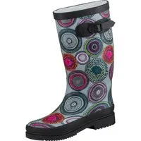 Bockstiegel Regenstiefel Anja schwarz/multi Gummistiefel