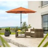 Schneider Schirme Sonnenschirm Adria, LxB: 300x300 cm, abknickbar, ohne Schirmständer