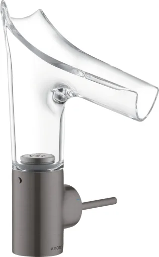 Hansgrohe Waschtischmischer Axor Starck V Brushed Black Chrome 12112340