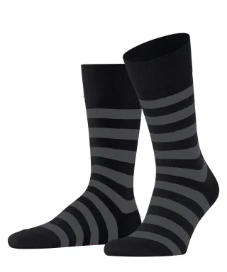 FALKE - FALKE Sensitive Mappd Line Herren black - Gr. - 40.5