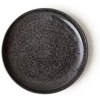 tischwelt Speiseteller Speiseteller 26,5 m Java schwarz, (1 St), Speiseteller, Ø26,5cm, Porzellan, schwarz