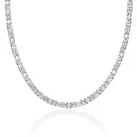 JEWLIX Königskette 925 Sterlingsilber mit 3,5mm Stärke KK0035