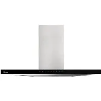 KKT KOLBE Wandhaube Wandhaube Dunstabzugshaube 90cm FLAT9006ED Wandhaube Dunstabzugshaube 90cm FLAT9006ED, Abzugshaube / Edelstahl / Schwarz / Glas / WIFI / 9 Stufen / LED