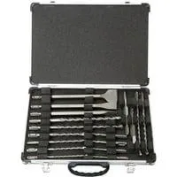 Bohrer-Meißelset D-42444 SDS+, 17-teilig, Meißel- & Bohrer-Satz