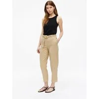 s.Oliver Chinos Hose Cropped Chino mit Gürtel